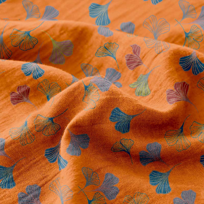 Ownkoti Ginkgo Biloba Cotton Jacquard Sheet Bedspread - image 14