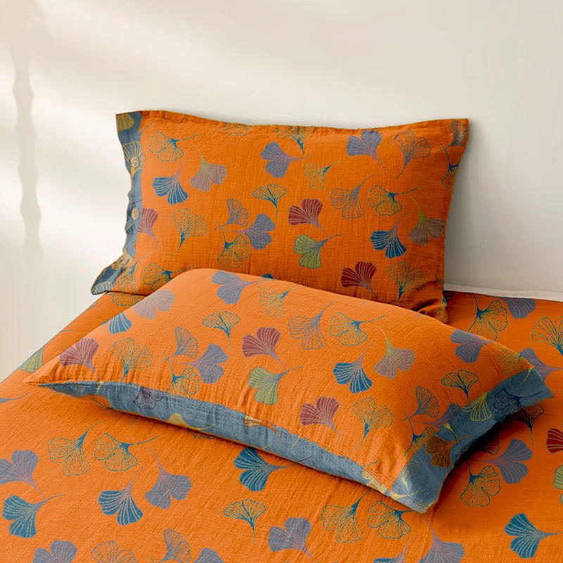 Ownkoti Ginkgo Biloba Cotton Jacquard Sheet Bedspread - image 6