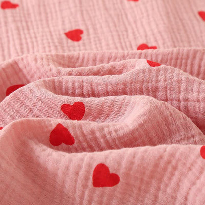 Ownkoti Heart Pure Cotton Gauze Button Nightgown  - image 8