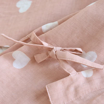 Ownkoti Heart Cotton Gauze Kimono Bathrobe - image 6