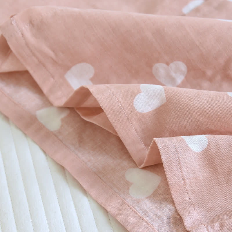 Ownkoti Heart Cotton Gauze Kimono Bathrobe - image 10