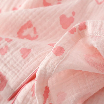 Ownkoti Heart Leopard Print Cotton Pajama Set - image 11