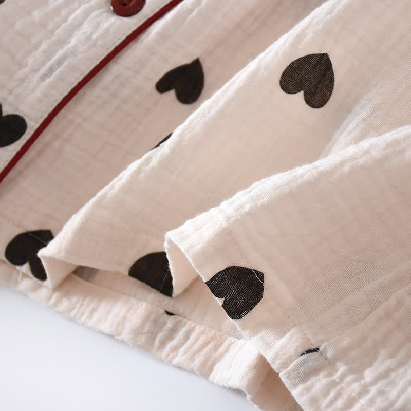 Ownkoti Black Heart Pure Cotton Pajama Set - image 9