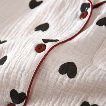 Ownkoti Black Heart Pure Cotton Pajama Set - image 6