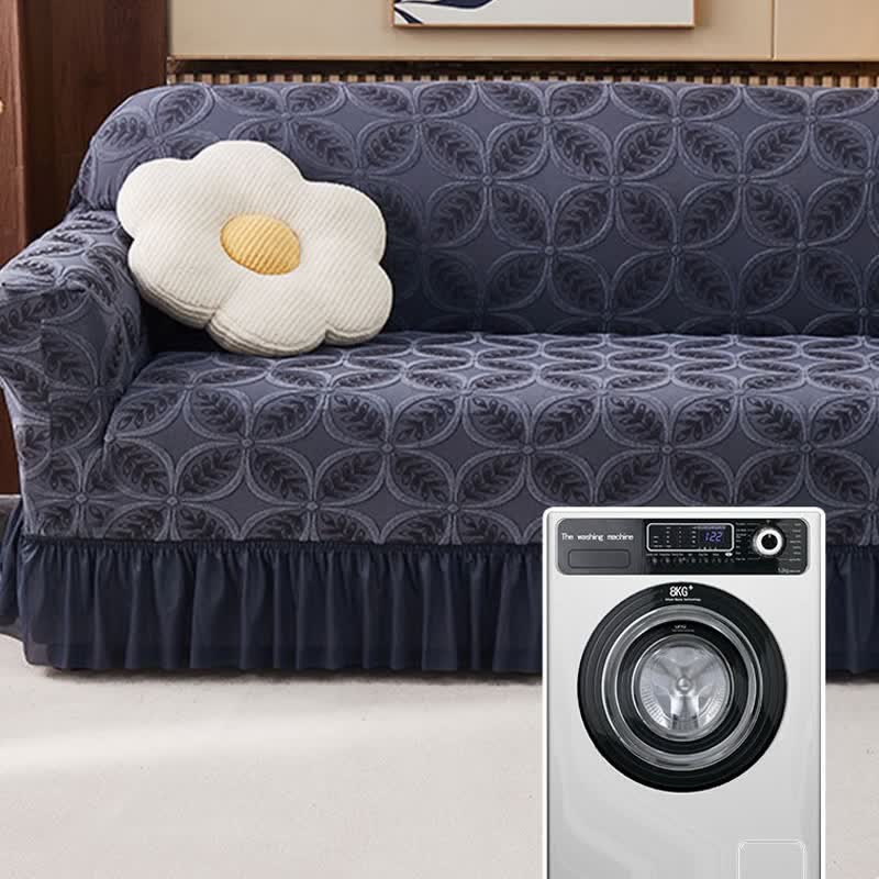 Ownkoti High-Stretch 3D Jacquard Couch Slipcover - image 8