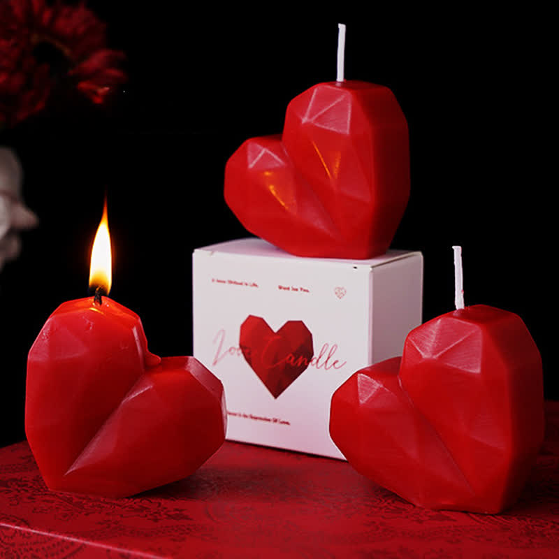 Ownkoti Romantic Handmade Heart Scented Candle - image 3
