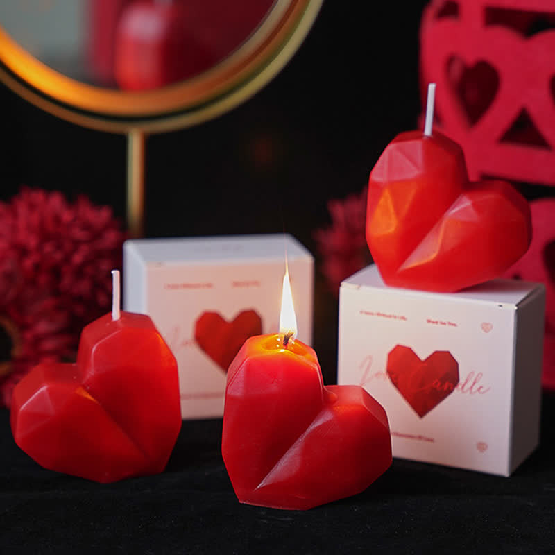 Ownkoti Romantic Handmade Heart Scented Candle - image 1