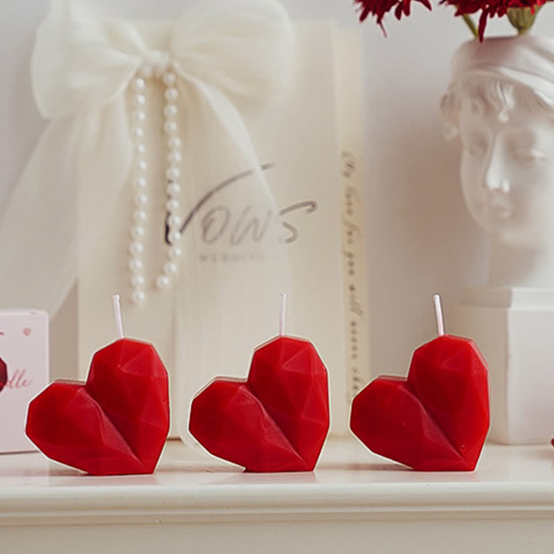 Ownkoti Romantic Handmade Heart Scented Candle - image 2