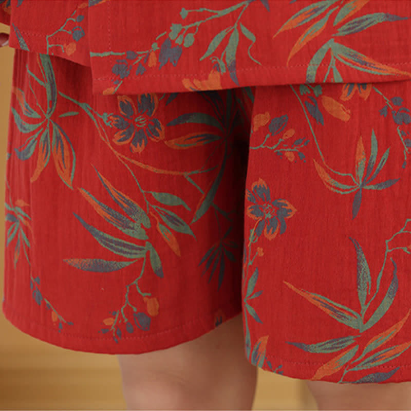 Ownkoti Quick-Dry Cotton Gauze Kimono Pajamas Set - image 4