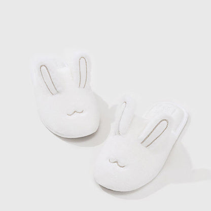 Ownkoti Cute Bunny Plush Closed-Toe Slippers - image 3