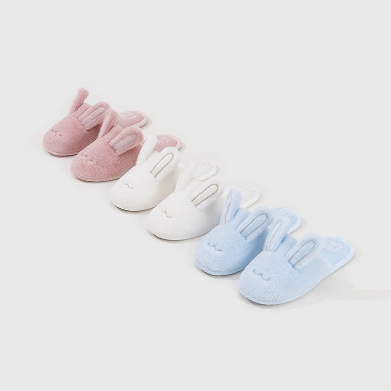 Ownkoti Cute Bunny Plush Closed-Toe Slippers - image 0