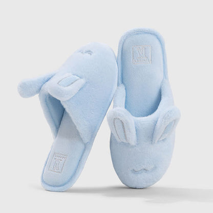 Ownkoti Cute Bunny Plush Closed-Toe Slippers - image 9