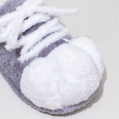 Ownkoti Cat Paw Lace-Up Closed-Toe Plush Slippers - image 15