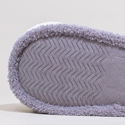 Ownkoti Cat Paw Lace-Up Closed-Toe Plush Slippers - image 16