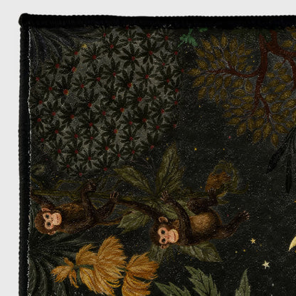 Ownkoti Tropical Wildlife Scene Rectangle Area Rug - image 10