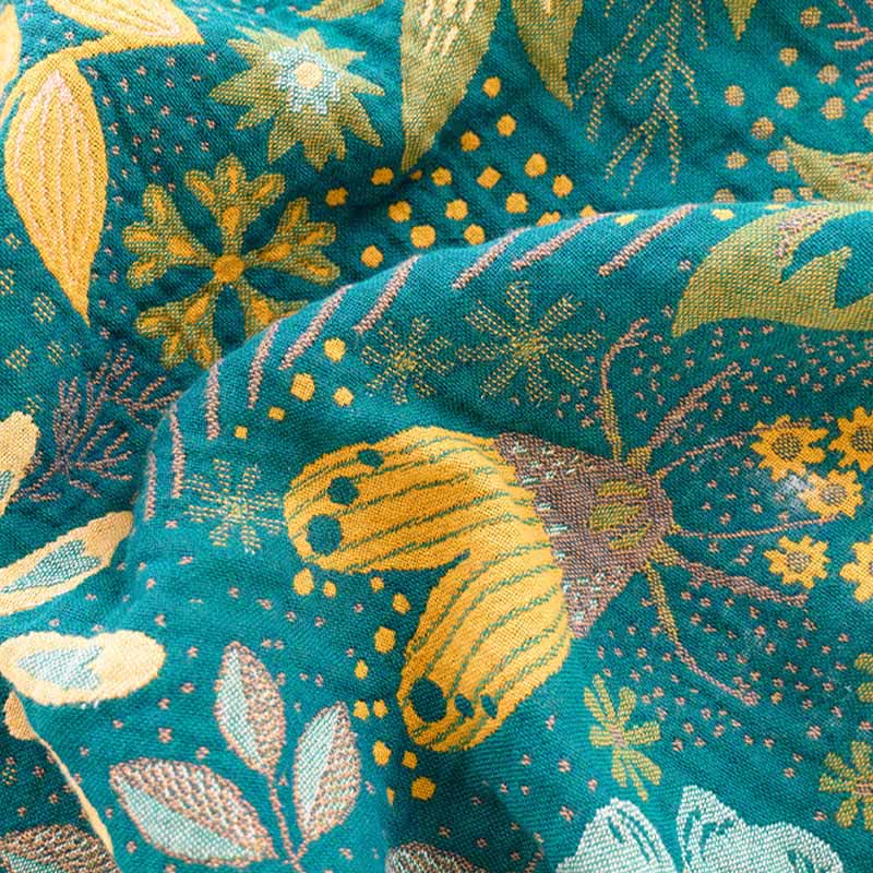 Ownkoti Reversible Floral & Butterfly Cotton Gauze Quilt - image 7