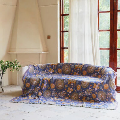 Ownkoti Reversible Floral Deer Cotton Gauze Quilt - image 7