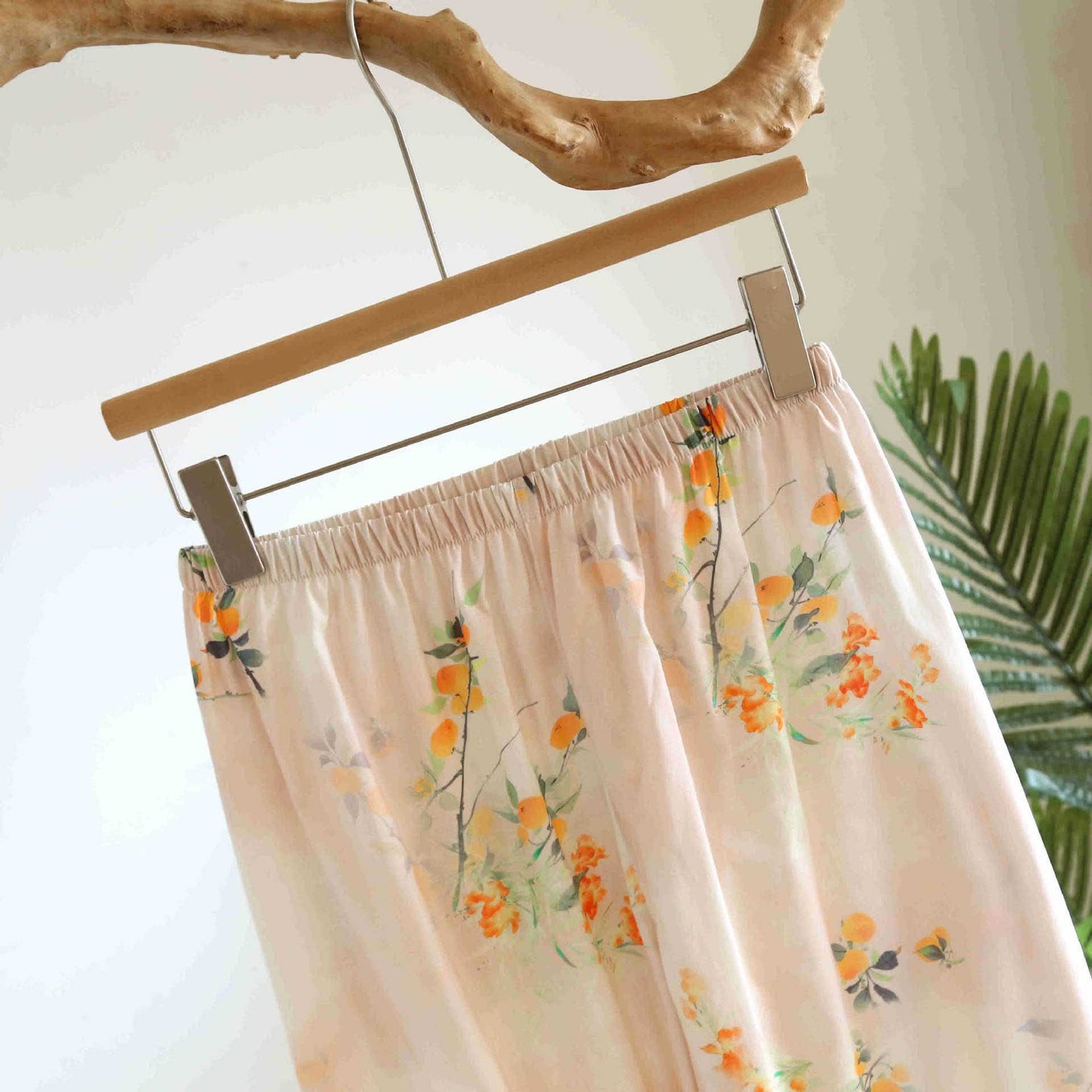 Ownkoti Oriental Yellow Berry Cotton Loungewear Set - image 8