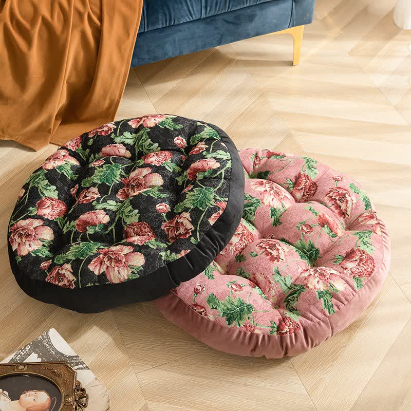 Ownkoti Romantic Floral Floor Chair Cushion - image 0