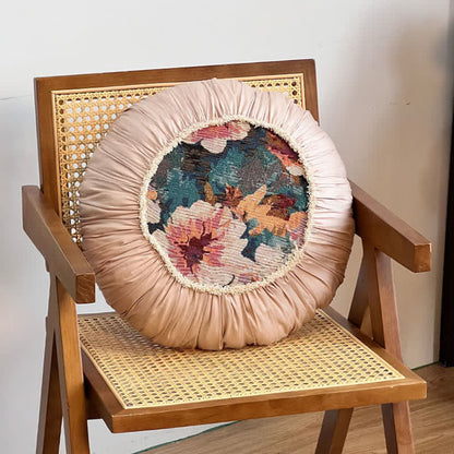 Ownkoti Poppy Floral Throw Pillow with Ruffled Edge - image 11