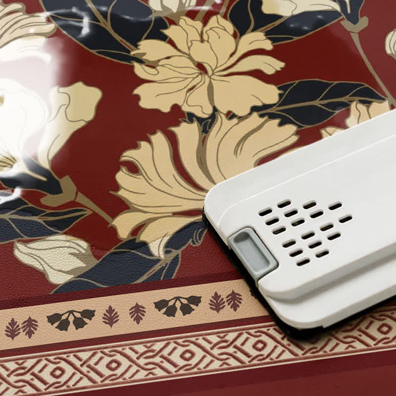 Ownkoti Retro Floral Border Door Mat - image 4