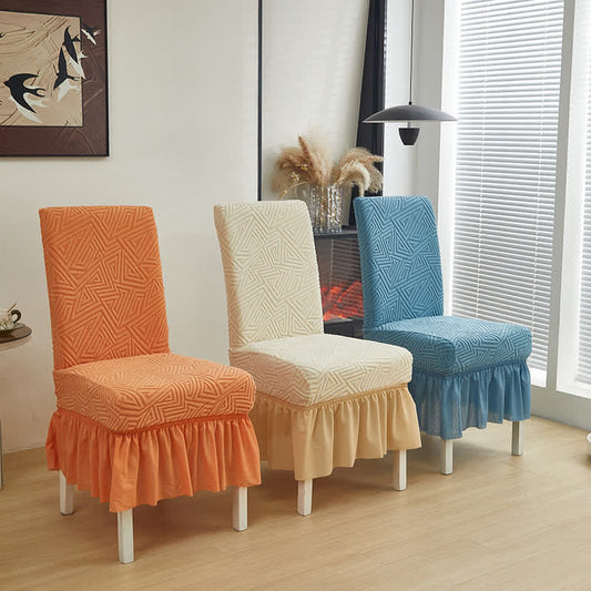 Ownkoti Geometric Elastic Stretch Dining Chair Cover - image 0