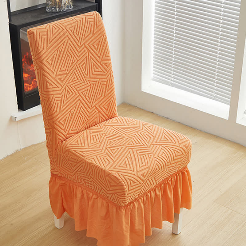 Ownkoti Geometric Elastic Stretch Dining Chair Cover - image 5