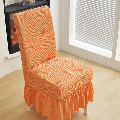 Ownkoti Geometric Elastic Stretch Dining Chair Cover - image 5