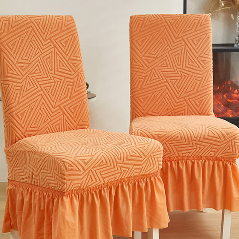 Ownkoti Geometric Elastic Stretch Dining Chair Cover - image 3