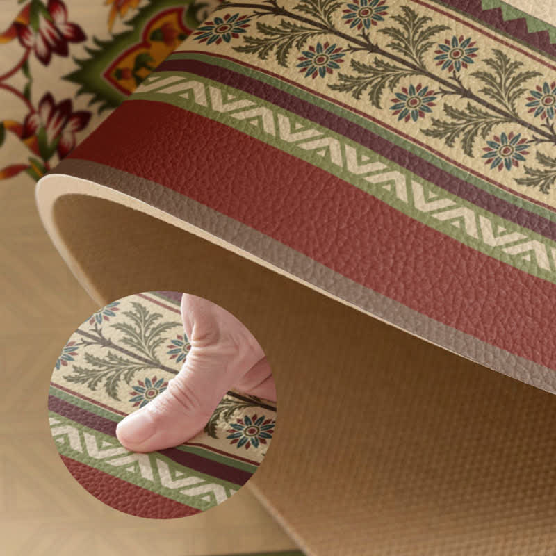 Ownkoti Retro Ethnic Style Floral Door Mat - image 3