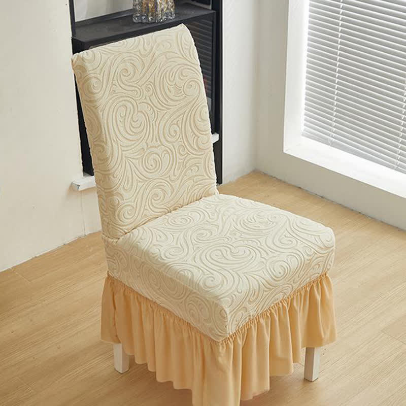 Ownkoti Universal Stretch Jacquard Dining Chair Cover - image 4