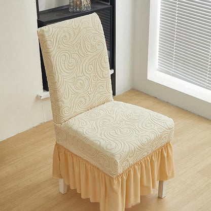 Ownkoti Universal Stretch Jacquard Dining Chair Cover - image 4