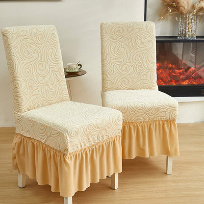 Ownkoti Universal Stretch Jacquard Dining Chair Cover - image 5
