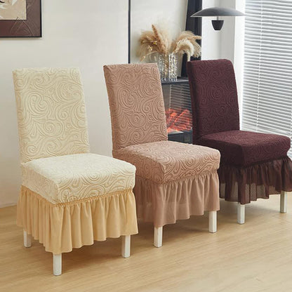 Ownkoti Universal Stretch Jacquard Dining Chair Cover - image 0