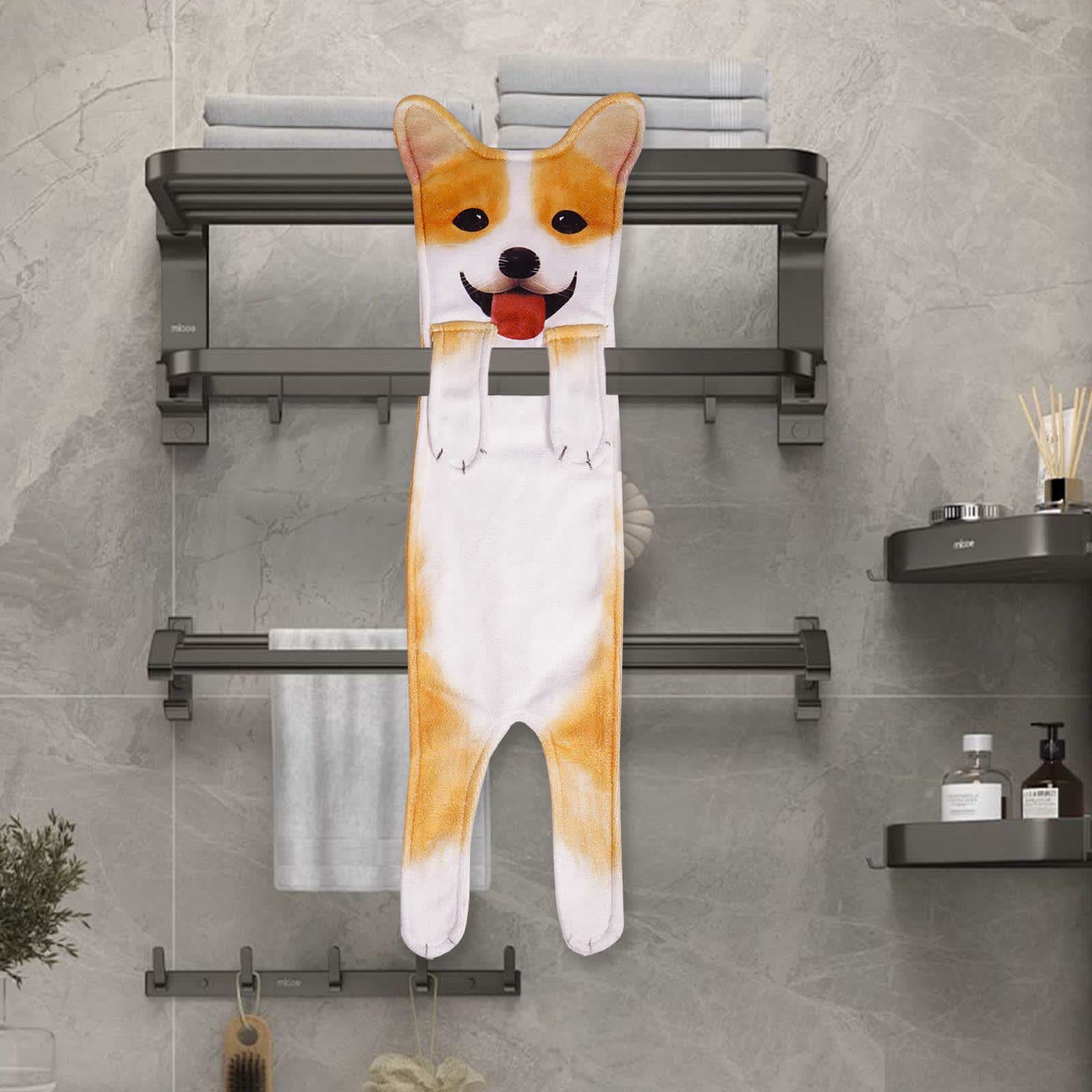 Ownkoti Dog Hangable Kitchen Bathroom Hand Towel - image 9