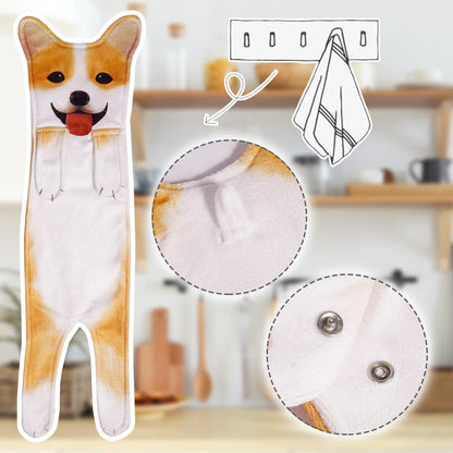 Ownkoti Dog Hangable Kitchen Bathroom Hand Towel - image 10