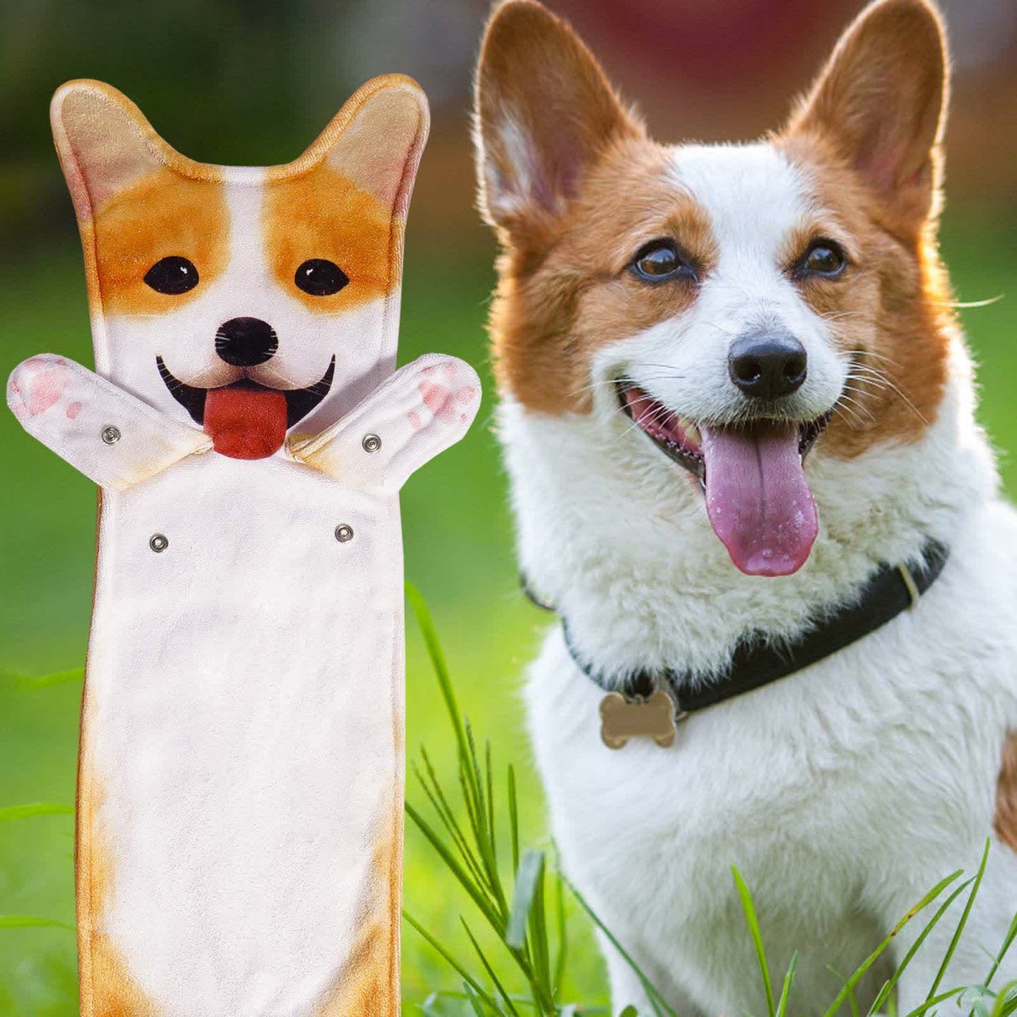 Ownkoti Dog Hangable Kitchen Bathroom Hand Towel - image 12