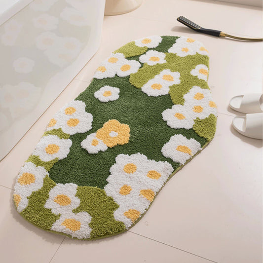 Ownkoti Daisy Moss Style Bath Rug - 31" x 59" - image 0