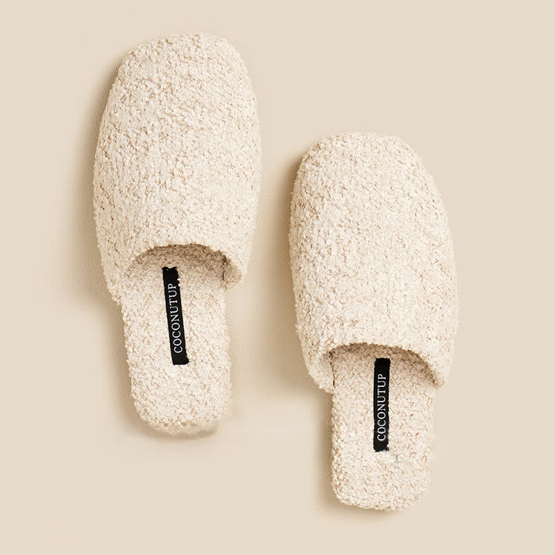 Ownkoti Luxury Solid Color Fuzzy Slippers - image 3
