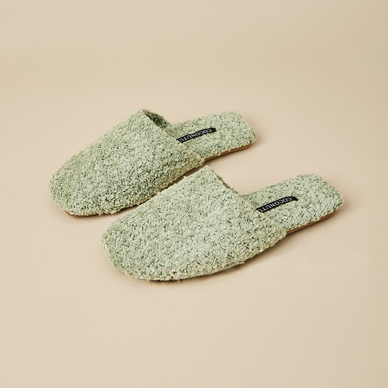 Ownkoti Luxury Solid Color Fuzzy Slippers - image 9