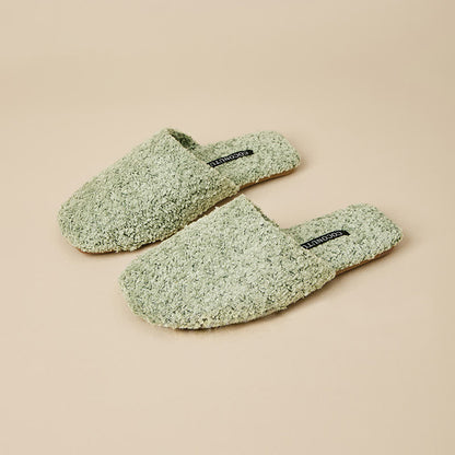 Ownkoti Luxury Solid Color Fuzzy Slippers - image 9