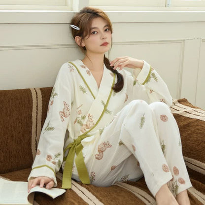 Ownkoti Woodland Squirrel & Acorn Loungewear Set - image 0