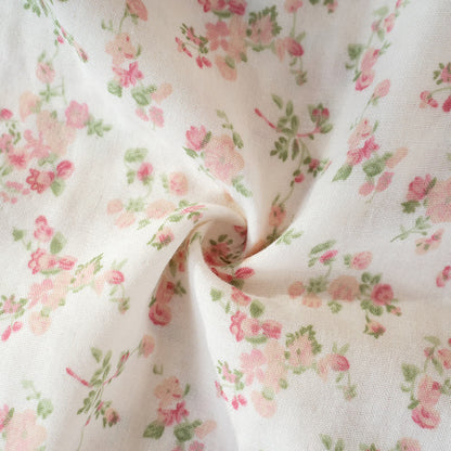 Ownkoti Pink Floral Pure Cotton Sleeveless Nightdress - image 7