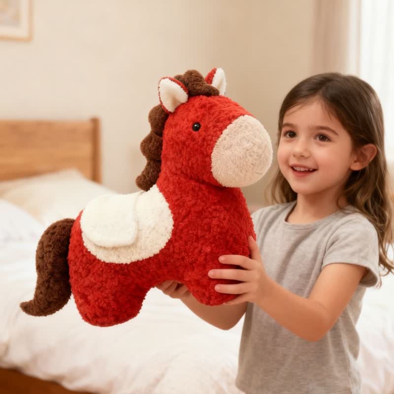 Ownkoti Year of the Horse Mascot Plush Pillow - image 2