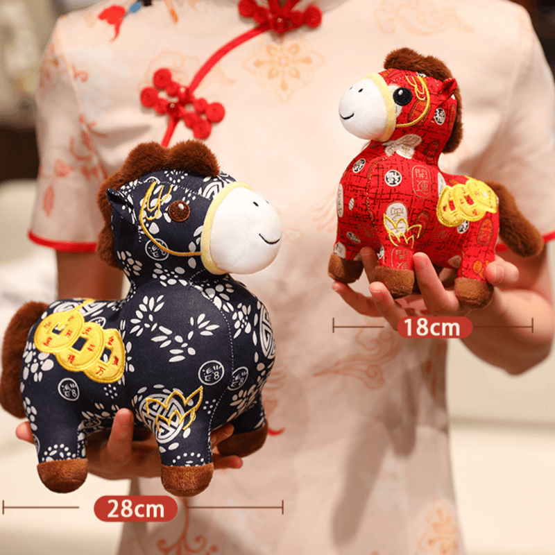 Ownkoti Chinese Zodiac Horse Plush Lucky Mascot Doll - image 5