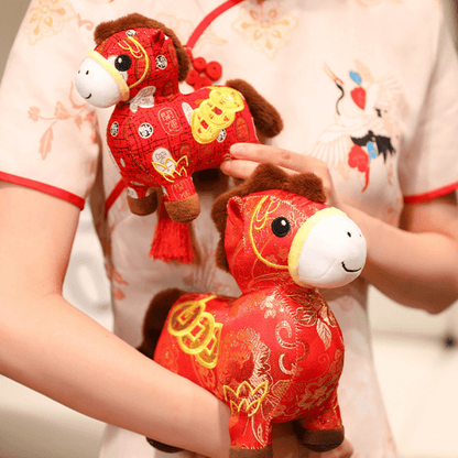 Ownkoti Chinese Zodiac Horse Plush Lucky Mascot Doll - image 6