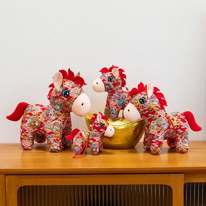 Ownkoti Traditional Chinese Zodiac Horse Plush Toy  - image 2