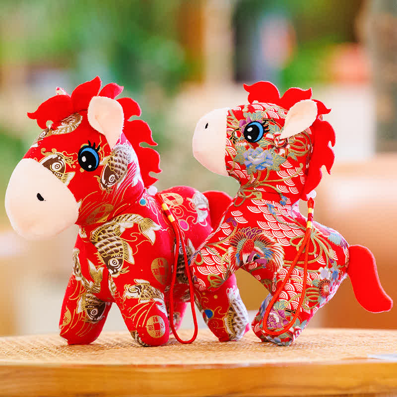 Ownkoti Traditional Chinese Zodiac Horse Plush Toy  - image 3