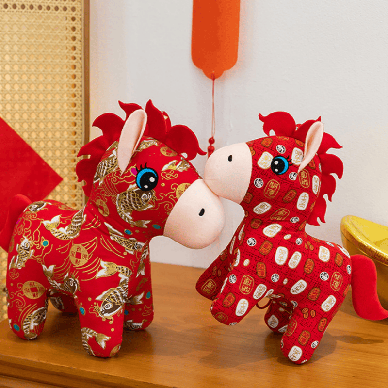 Ownkoti Traditional Chinese Zodiac Horse Plush Toy  - image 4
