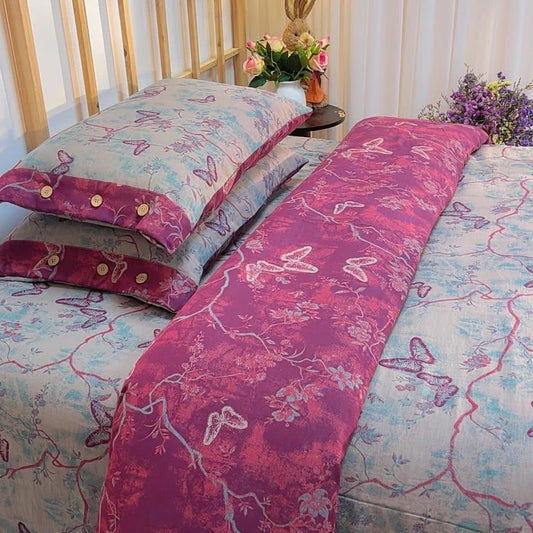 Ownkoti Heritage Butterfly Cotton Gauze Bedding Set(4PCS) - King - image 0